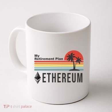 My Retirement Plan Ethereum Sunset Coffee Mug