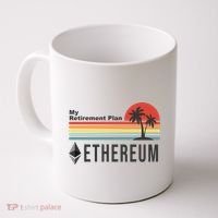 My Retirement Plan Ethereum Sunset Coffee Mug thumb 0
