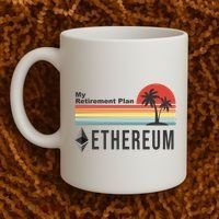 My Retirement Plan Ethereum Sunset Coffee Mug thumb 2