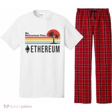 My Retirement Plan Ethereum Sunset Pajama Set