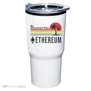 My Retirement Plan Ethereum Sunset Tumbler