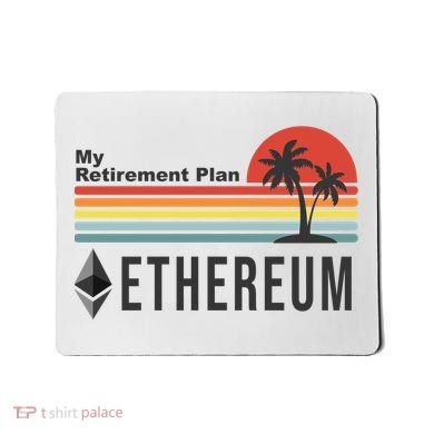 My Retirement Plan Ethereum Sunset Mousepad