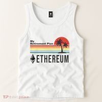My Retirement Plan Ethereum Sunset Tank Top thumb 2