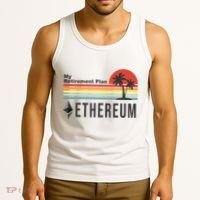 My Retirement Plan Ethereum Sunset Tank Top thumb 3