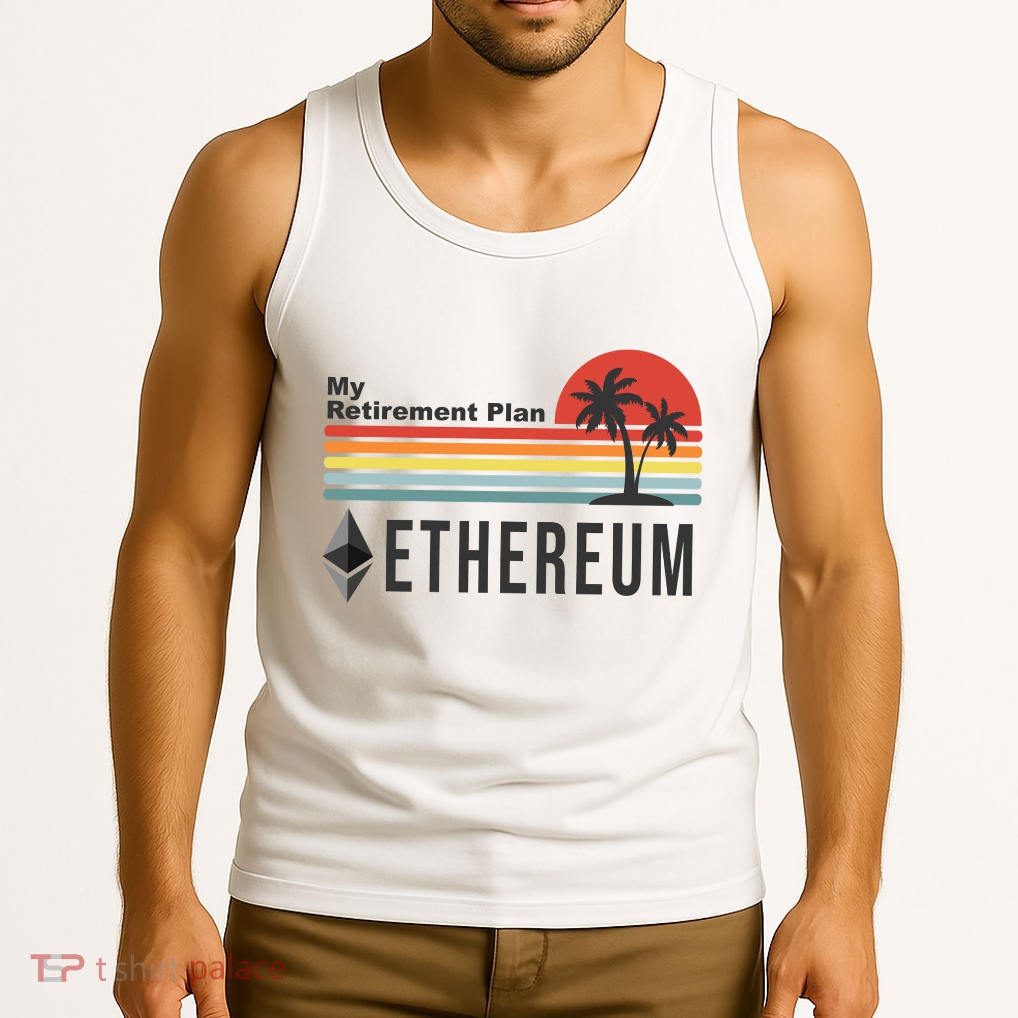 My Retirement Plan Ethereum Sunset Tank Top