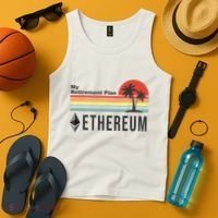 My Retirement Plan Ethereum Sunset Tank Top thumb 4