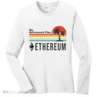 My Retirement Plan Ethereum Sunset Women's Long Sleeve Shirt thumb 0
