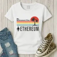 My Retirement Plan Ethereum Sunset Women's T-Shirt thumb 3