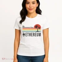 My Retirement Plan Ethereum Sunset Women's T-Shirt thumb 4