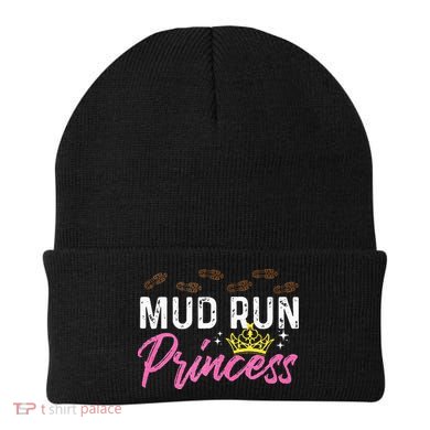 Mud Run Princess For A Mudding Mudder Trail Running Lover Beanie
