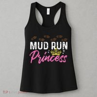 Mud Run Princess For A Mudding Mudder Trail Running Lover Women's Tank Top thumb 3