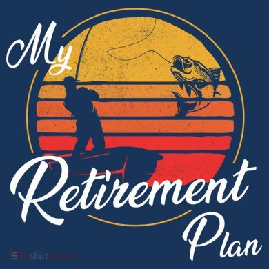 My Retirement Plan - Fishing Tall Hoodie