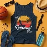 My Retirement Plan - Fishing Tank Top thumb 4