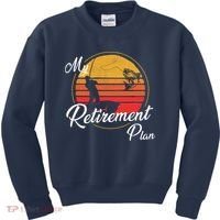 My Retirement Plan - Fishing Kids Sweatshirt thumb 0