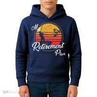 My Retirement Plan - Fishing Kids Hoodie thumb 4