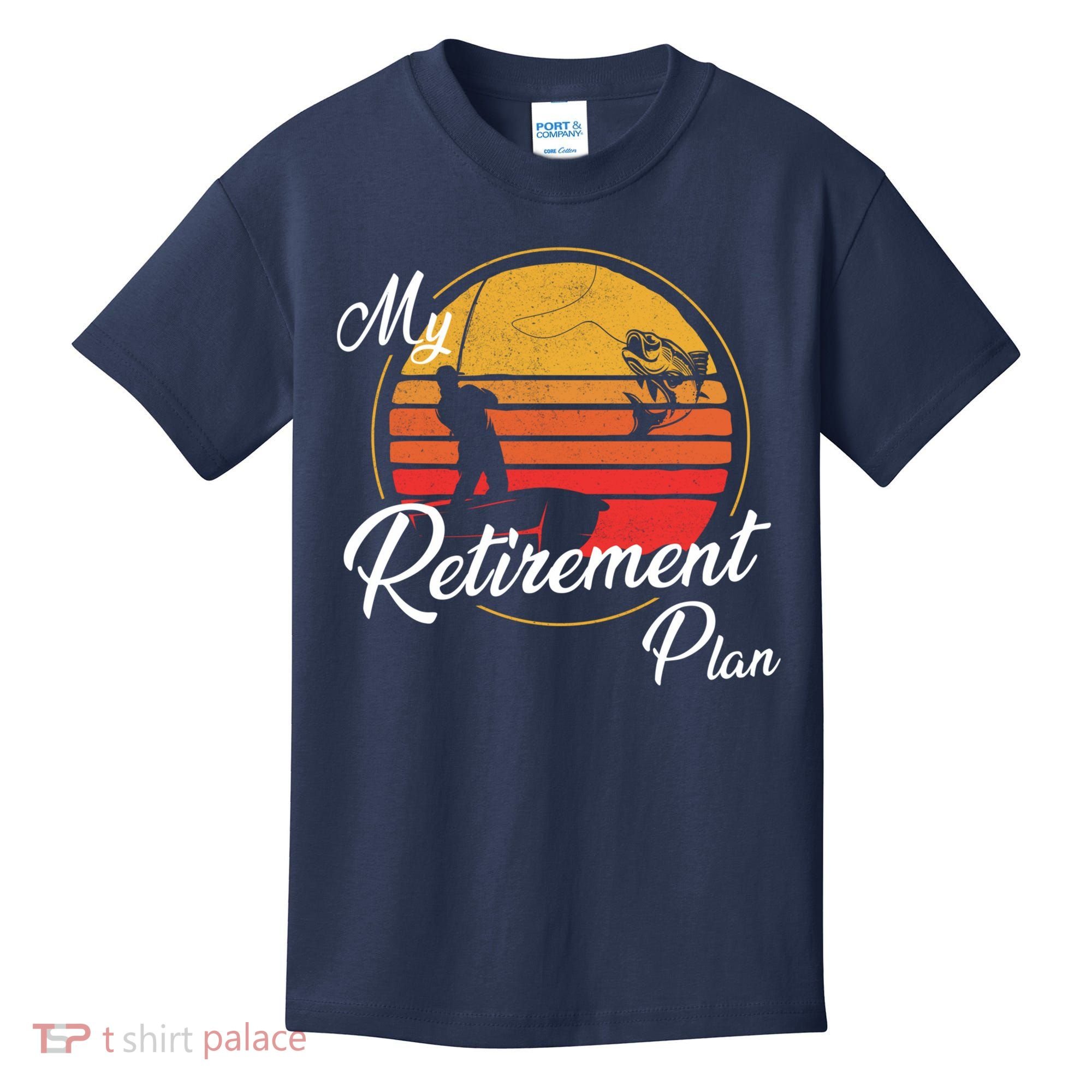 My Retirement Plan - Fishing Kids T-Shirt