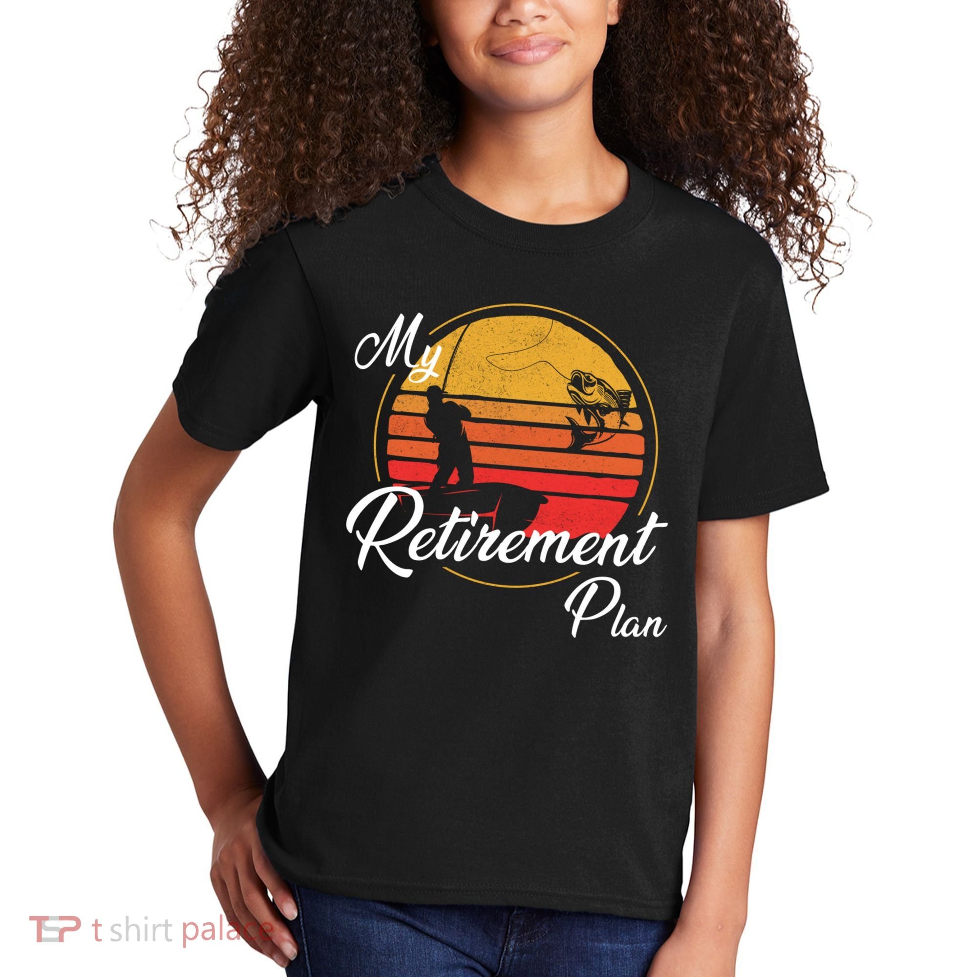 My Retirement Plan - Fishing Kids T-Shirt