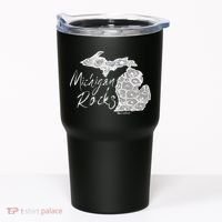 MICHIGAN ROCKS PETOSKEY STONE Tumbler thumb 0