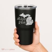 MICHIGAN ROCKS PETOSKEY STONE Tumbler thumb 2