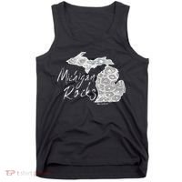MICHIGAN ROCKS PETOSKEY STONE Tank Top thumb 0