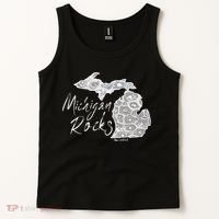 MICHIGAN ROCKS PETOSKEY STONE Tank Top thumb 2