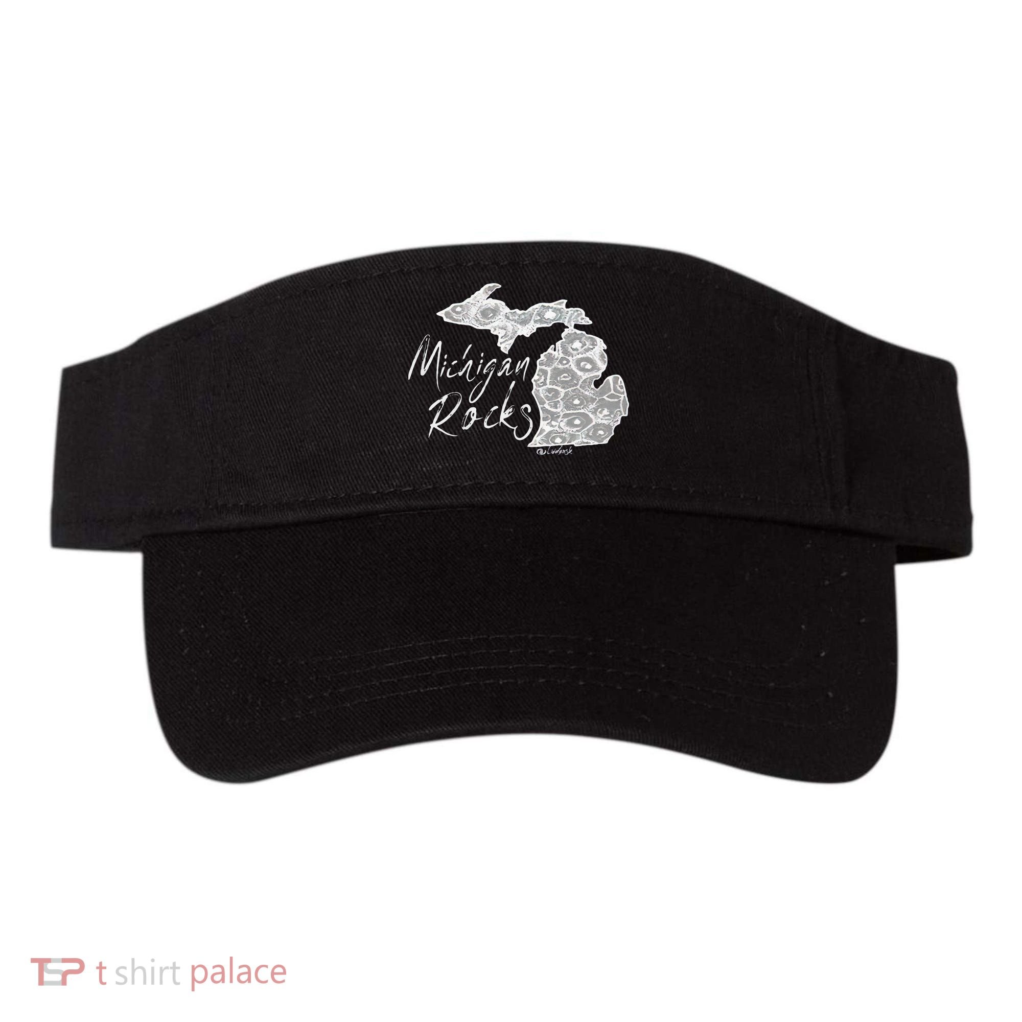 MICHIGAN ROCKS PETOSKEY STONE Visor