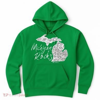 MICHIGAN ROCKS PETOSKEY STONE Hoodie