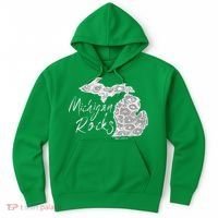 MICHIGAN ROCKS PETOSKEY STONE Hoodie thumb 0
