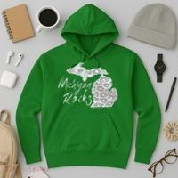 MICHIGAN ROCKS PETOSKEY STONE Hoodie thumb 3