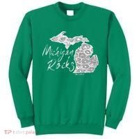MICHIGAN ROCKS PETOSKEY STONE Sweatshirt thumb 0