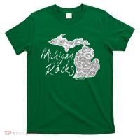 MICHIGAN ROCKS PETOSKEY STONE T-Shirt thumb 0