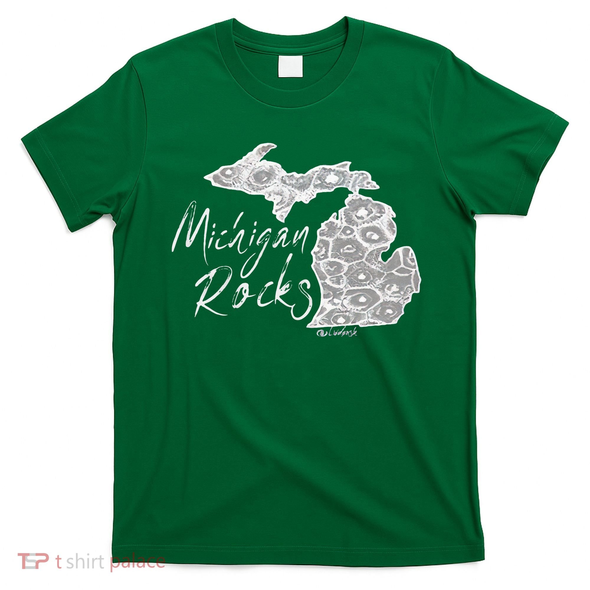 MICHIGAN ROCKS PETOSKEY STONE T-Shirt