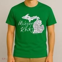 MICHIGAN ROCKS PETOSKEY STONE T-Shirt thumb 3