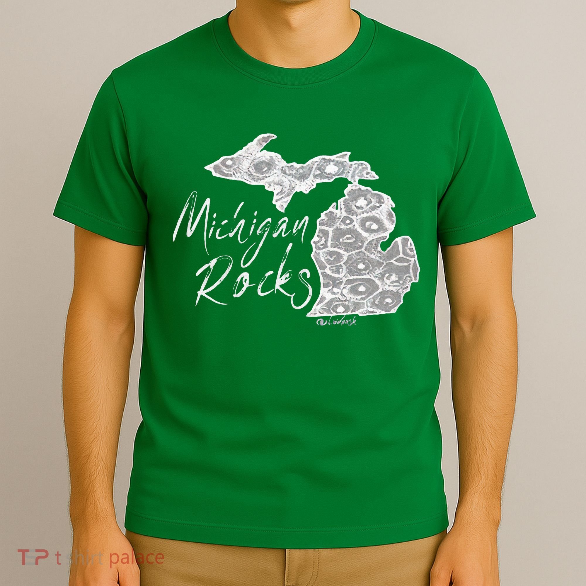 MICHIGAN ROCKS PETOSKEY STONE T-Shirt