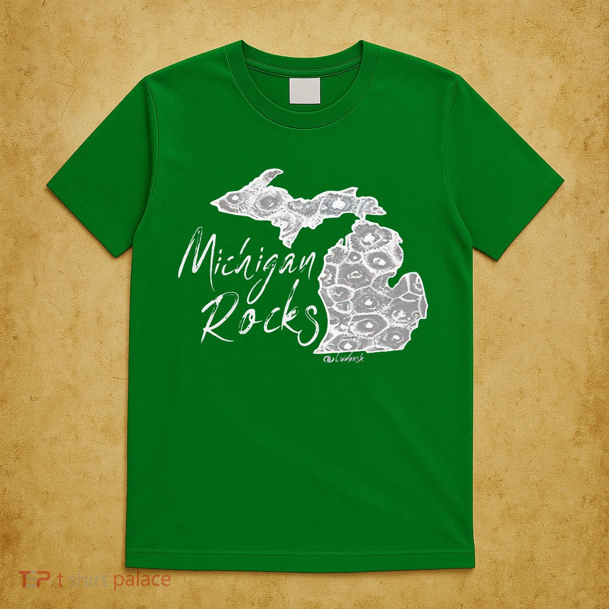MICHIGAN ROCKS PETOSKEY STONE T-Shirt