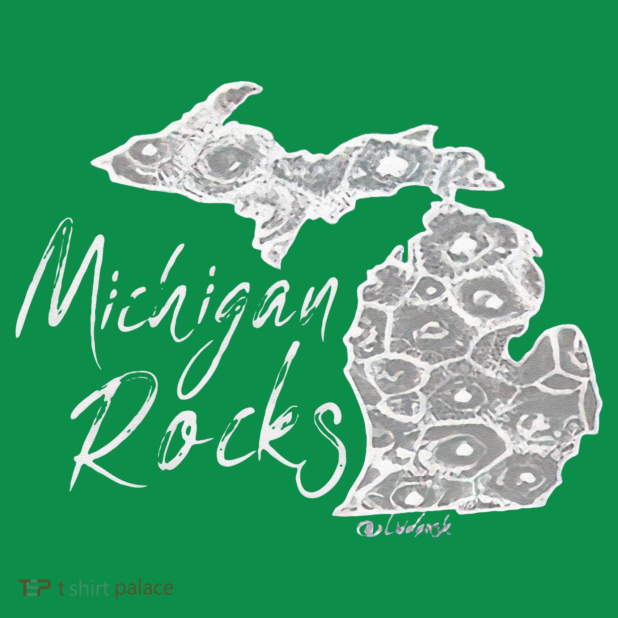 MICHIGAN ROCKS PETOSKEY STONE T-Shirt