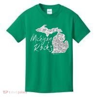 MICHIGAN ROCKS PETOSKEY STONE Kids T-Shirt thumb 0