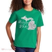 MICHIGAN ROCKS PETOSKEY STONE Kids T-Shirt thumb 2