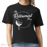 My Retirement Plan - Golf Comfort Colors Boxy T-Shirt thumb 0