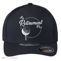 My Retirement Plan - Golf Flexfit Unipanel Trucker Cap thumb 0