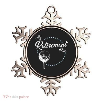 My Retirement Plan - Golf Ornament