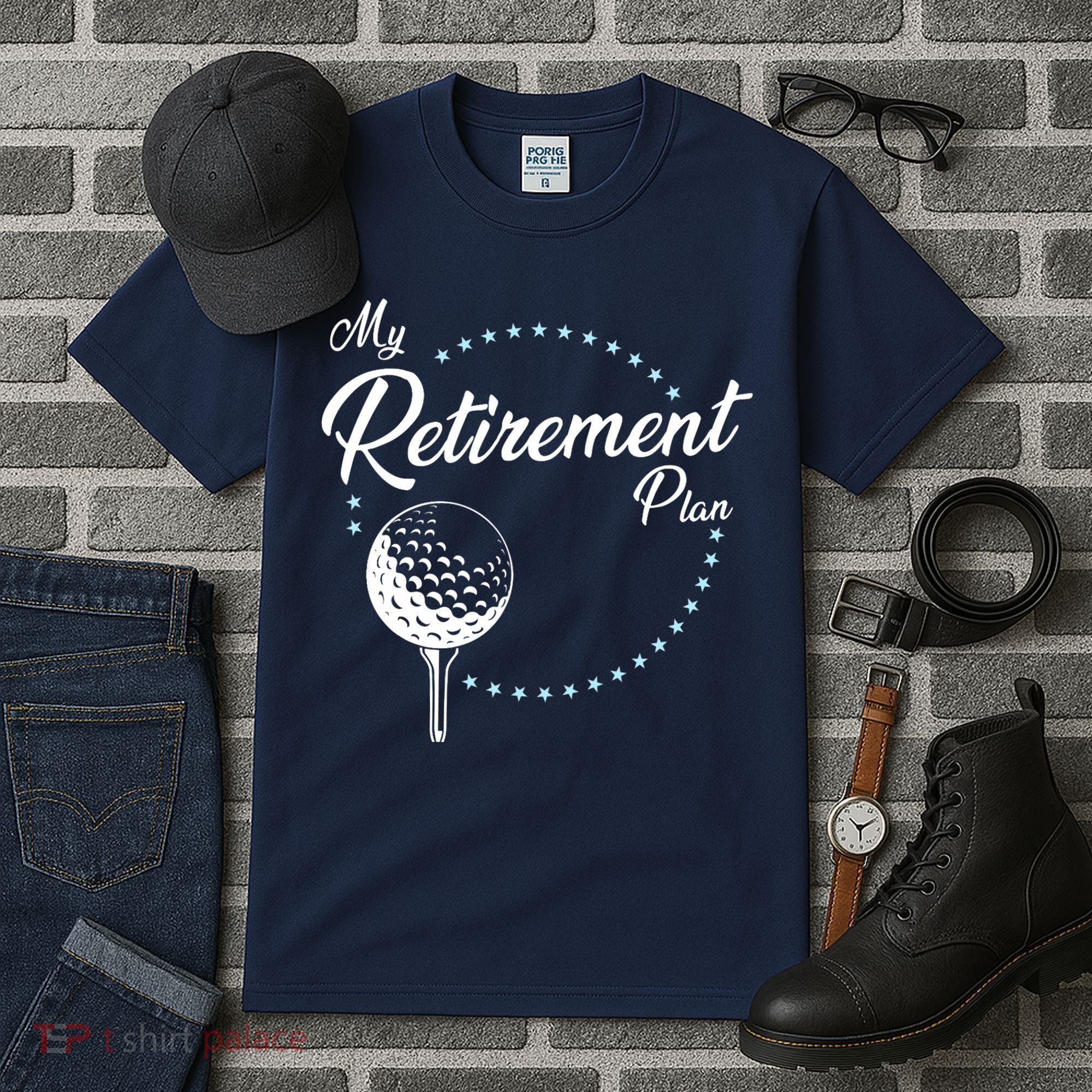 My Retirement Plan - Golf Tall T-Shirt