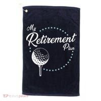 My Retirement Plan - Golf Golf Towel thumb 0