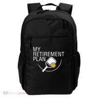 My Retirement Plan Funny Pickleball Backpack thumb 0