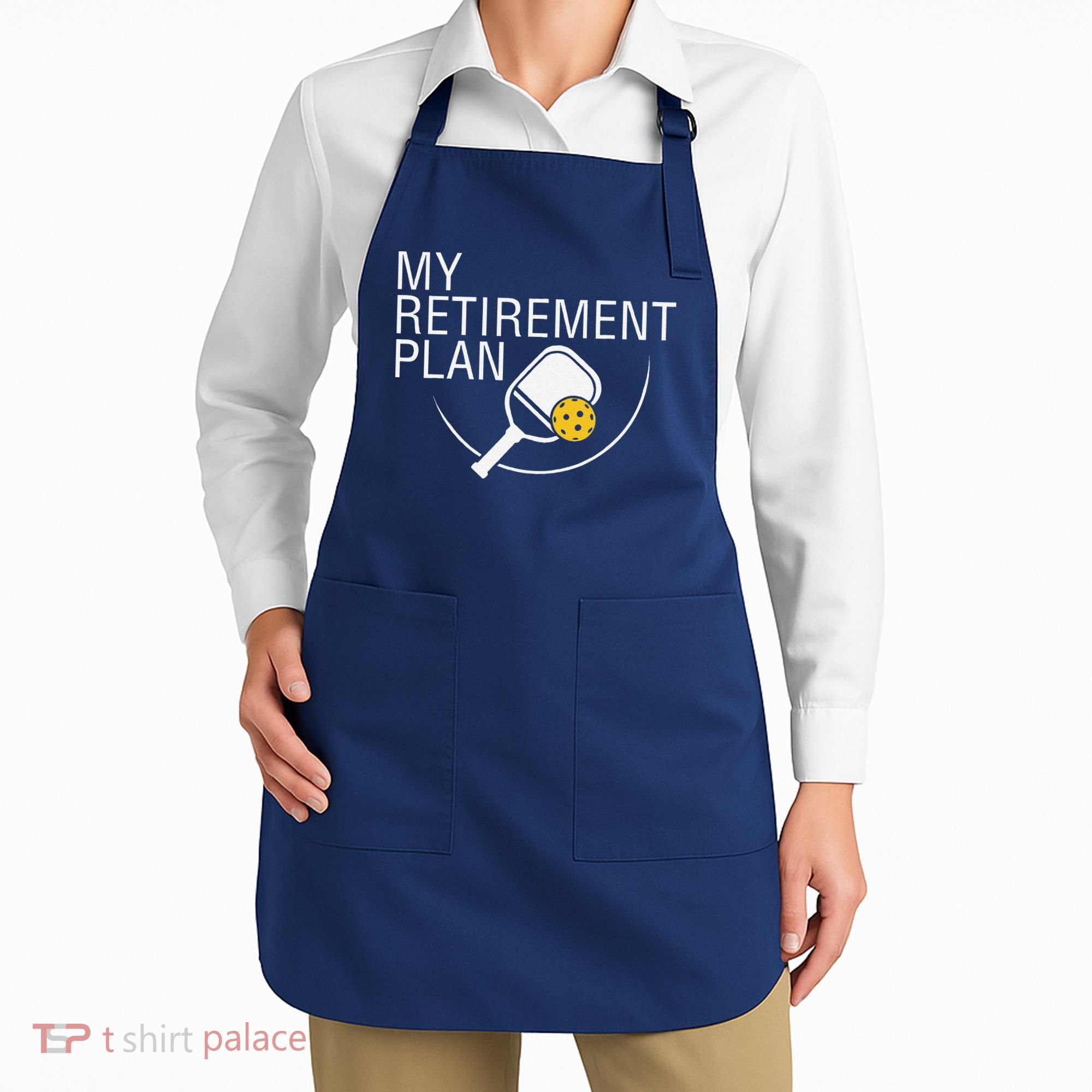 My Retirement Plan Funny Pickleball Apron