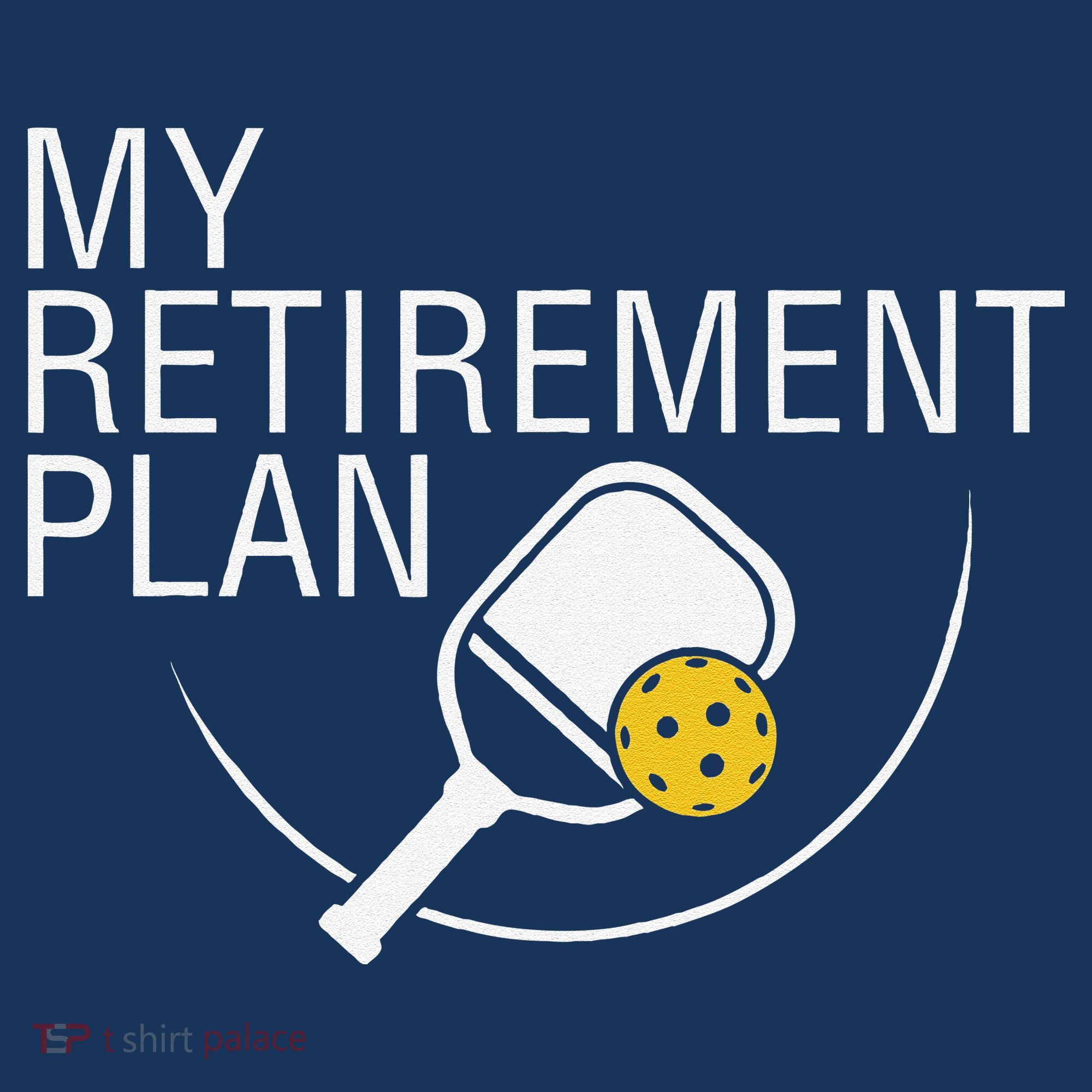 My Retirement Plan Funny Pickleball Coaster