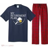 My Retirement Plan Funny Pickleball Pajama Set thumb 0