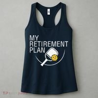My Retirement Plan Funny Pickleball Women's Tank Top thumb 3
