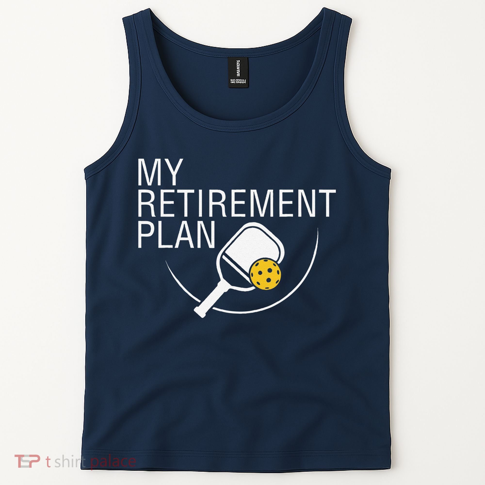 My Retirement Plan Funny Pickleball Tank Top