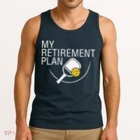 My Retirement Plan Funny Pickleball Tank Top thumb 3